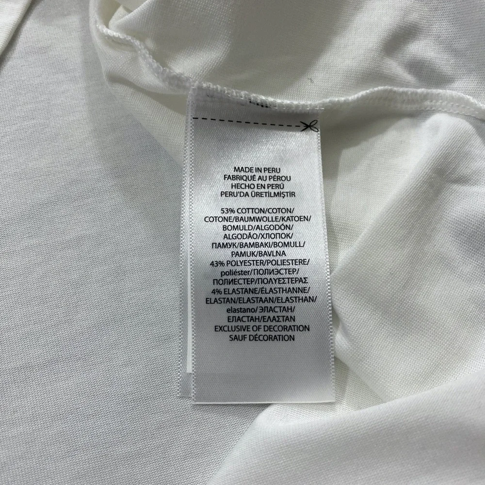 Polo Ralph Lauren PGA Ocean Course Golf Polo Shirt‎ L White Wicking Athletic